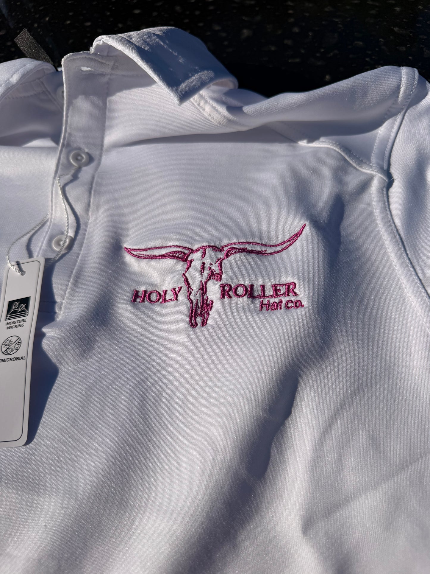 Pink Golf Polo