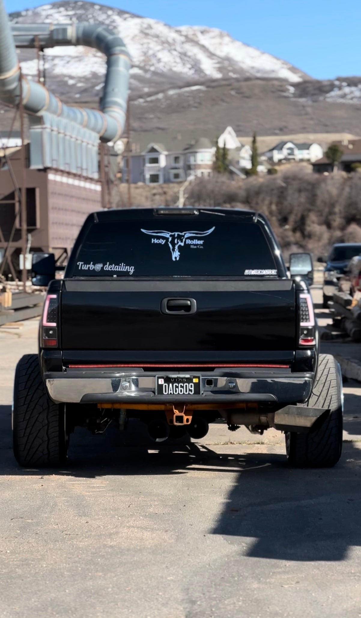 24x12 Holy Roller Sticker