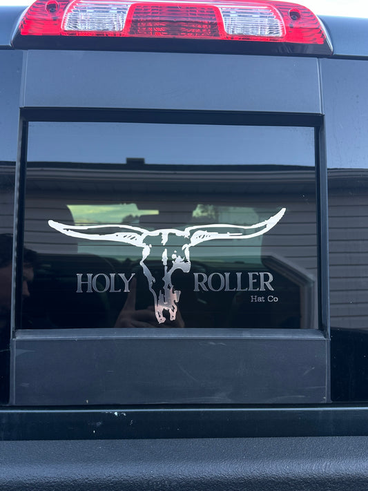 12x6 Holy Roller Sticker