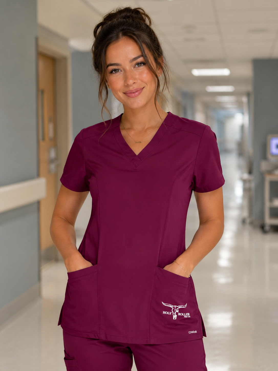 Scrub top sample 1