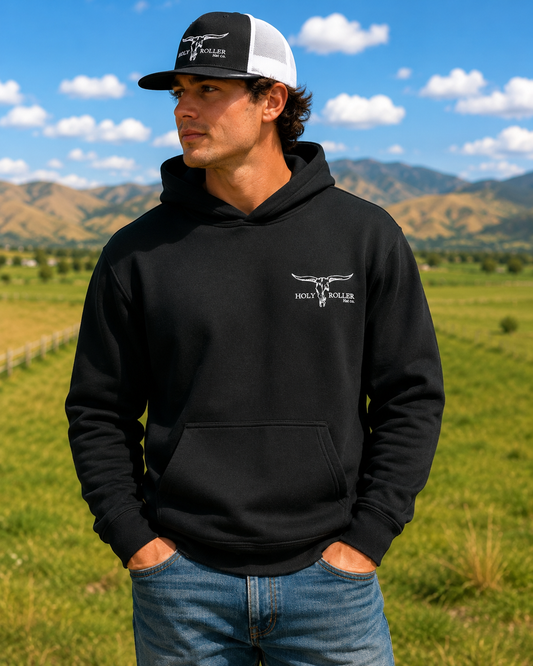 Holy Roller Hoodie(white)