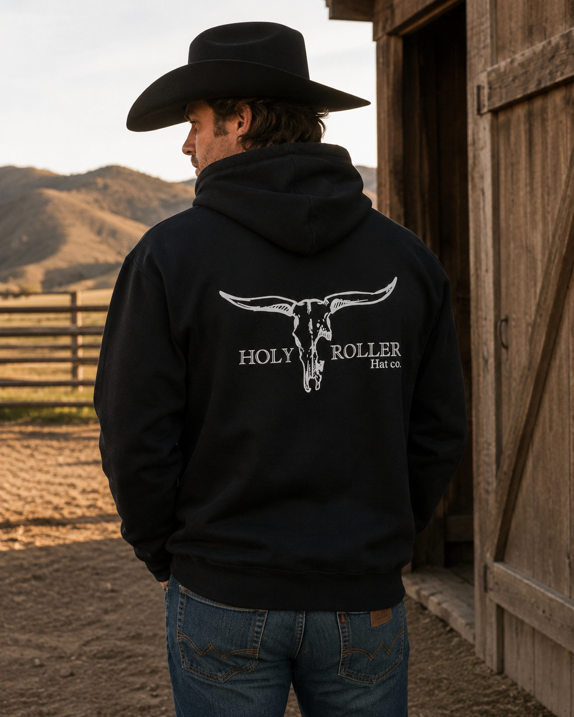 Holy Roller Hoodie(white)